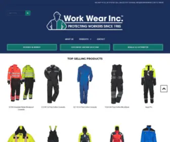 Workwearinc.com(Work Wear Inc) Screenshot