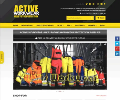 Workwearshop.co.uk(Workwearshop) Screenshot