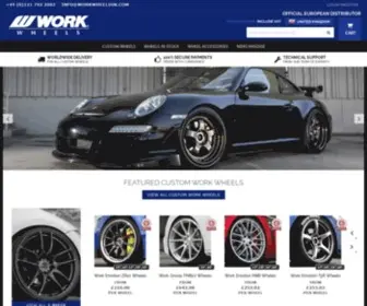 Workwheelsuk.com(WORK Custom Alloy Wheels) Screenshot