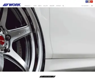 Workwheelsusa.com(WORK Wheels USA) Screenshot