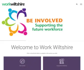 Workwiltshire.co.uk(Connecting you to Employment and Skills) Screenshot