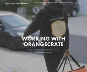 Workwithorangecrate.com(Work With OrangeCrate) Screenshot