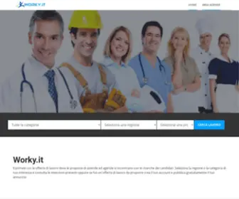 Worky.it(Annunci con offerte di lavoro in Italia) Screenshot