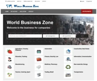 World-Business-Zone.com(World Business Zone) Screenshot