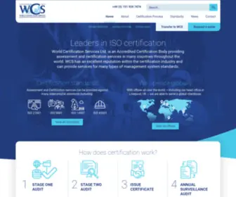 World-Cert.com(World Certification Services) Screenshot