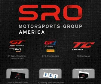 World-Challenge.com(SRO Motorsports America (formerly Pirelli World Challenge)) Screenshot