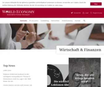 World-Economy.eu(Wirtschaft & Finanzen immer aktuell) Screenshot