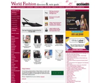 World-Fashion.info(Add URL Fashion Blog) Screenshot