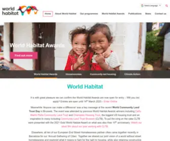 World-Habitat.org(World Habitat) Screenshot
