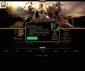 World-OF-Dungeons.de(Das Fantasy Browsergame WoD) Screenshot