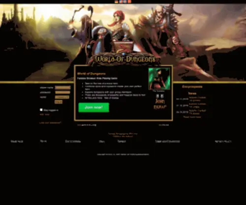 World-OF-Dungeons.fr(World of Dungeons) Screenshot