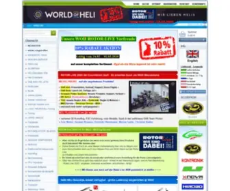 World-OF-Heli.de(World-of-Heli Ihr RC-Heli Onlineshop) Screenshot