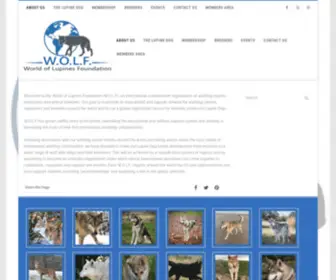World-OF-Lupines-Foundation.com(World Of Lupines Foundation) Screenshot