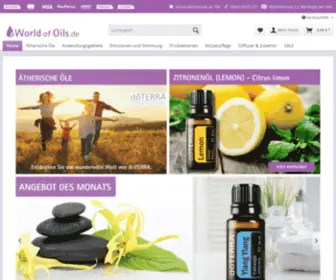 World-OF-Oils.de(DoTERRA) Screenshot