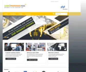 World-OF-Photonics-India.com(LASER World of PHOTONICS INDIA) Screenshot