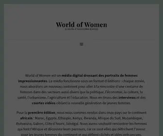 World-OF-Women.com(World Of Women) Screenshot