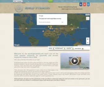 World-Pyramids.com(World Pyramids) Screenshot