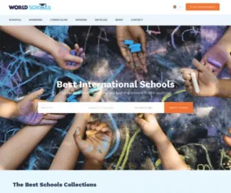 World-Schools.com(Find the Best International Schools Worldwide) Screenshot