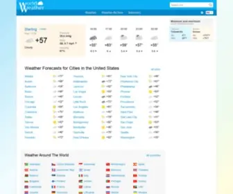 World-Weather.info(Weather in the world) Screenshot