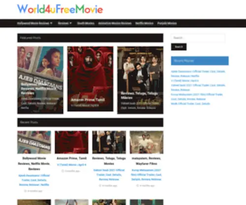 World4Ufreemovie.com(World4Ufreemovie) Screenshot