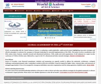 Worldacademy.org(World Academy of Art & Science) Screenshot