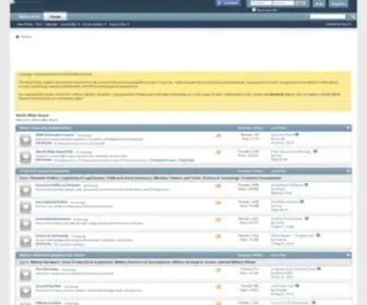 Worldaffairsboard.com(World Affairs Board) Screenshot