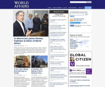 Worldaffairsjournal.org Screenshot