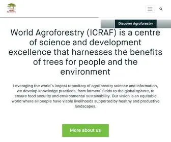 Worldagroforestry.org(World Agroforestry) Screenshot