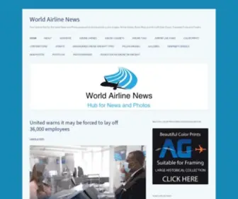 Worldairlinenews.com(World Airline News) Screenshot