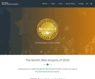 Worldairportawards.com(World Airport Awards) Screenshot