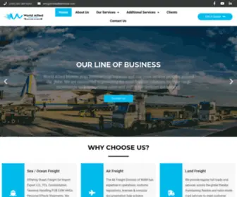 Worldalliedmover.com(World Allied Movers) Screenshot