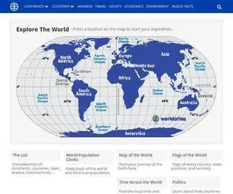 Worldatlas.com(World Atlas Atlas of the World) Screenshot