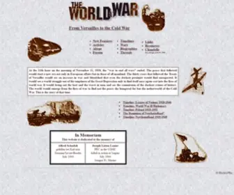 Worldatwar.net(The World at War) Screenshot