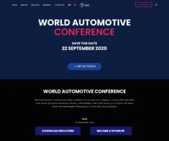 Worldautomotiveconference.co.uk(World Automotive Conference) Screenshot
