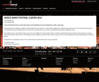 Worldbandfestival.ch(2021 im KKL Luzern) Screenshot