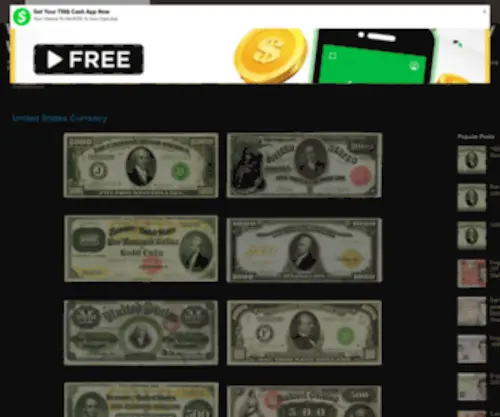 Worldbanknotescoins.com(World Banknotes & Coins Pictures) Screenshot