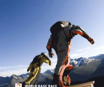 Worldbaserace.com(The Worlds fastest flying human) Screenshot