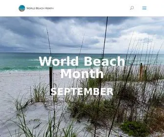 Worldbeachmonth.com(World Beach Month) Screenshot