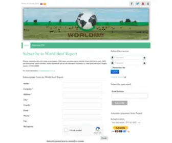 Worldbeefreport.com(World Beef Report) Screenshot