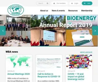 Worldbioenergy.org(WBA) Screenshot