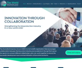 Worldbioprotectionforum.com(Innovation through biological solutions) Screenshot