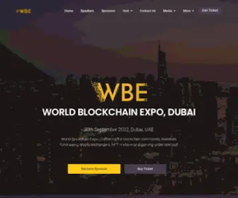 Worldblockchainexpo.io(World Blockchain Expo) Screenshot