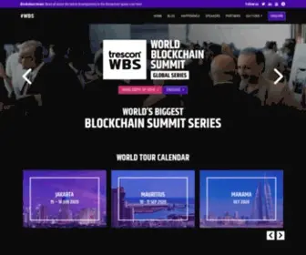 Worldblockchainsummit.com(World Blockchain Summit) Screenshot