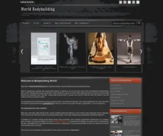 Worldbodybuilding.net(World Bodybuilding Guide) Screenshot