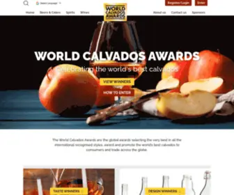Worldcalvadosawards.com(Calvados) Screenshot