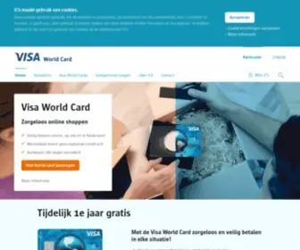 Worldcard.nl(De Visa World Card) Screenshot