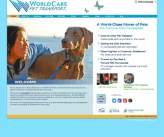 Worldcarepet.com(Choose the company) Screenshot