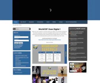 WorldCDf.com(The World Country Dance Federation (WorldCDF)) Screenshot