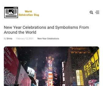 Worldcelebrationblog.com(World Celebration Blog) Screenshot