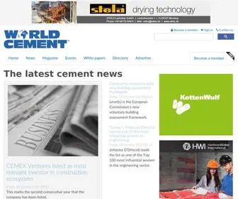 Worldcement.com(World Cement) Screenshot